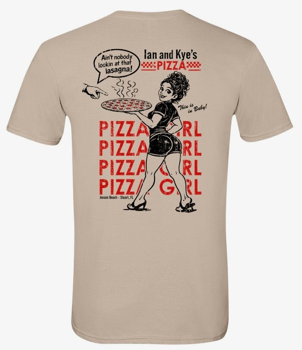 Ian & Kyes " Pizza Girl" t-shirt