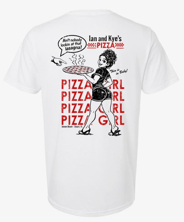 Ian & Kyes " Pizza Girl" t-shirt